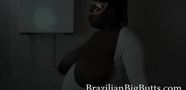  BrazilianBigButts.com hard session with a busty black bbw big ass